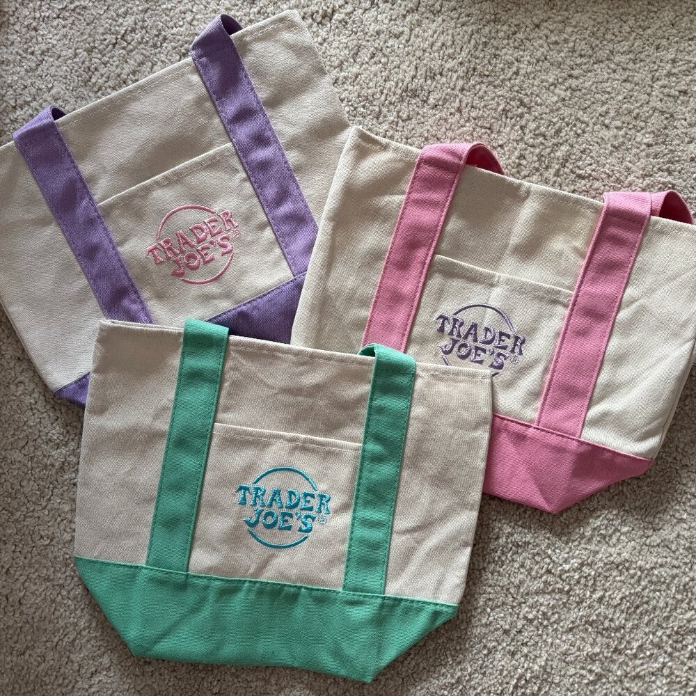 Trader Joe’s Pastel Totes
